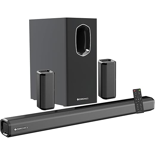 ZEBRONICS Juke BAR 7400 PRO 51 Channel soundbar with 65 s