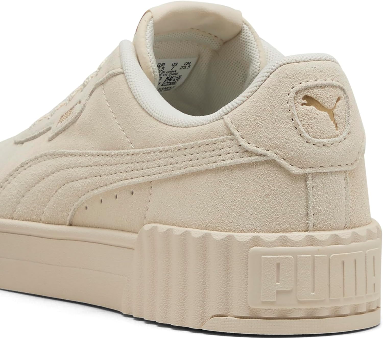 Puma Womens Carina Leather Shoes - Image 3