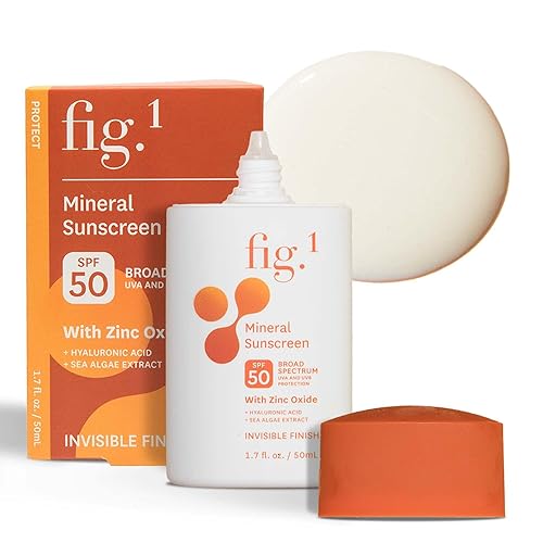 Fig.1 Mineral Sunscreen for Face SPF 50 | Zinc Oxide