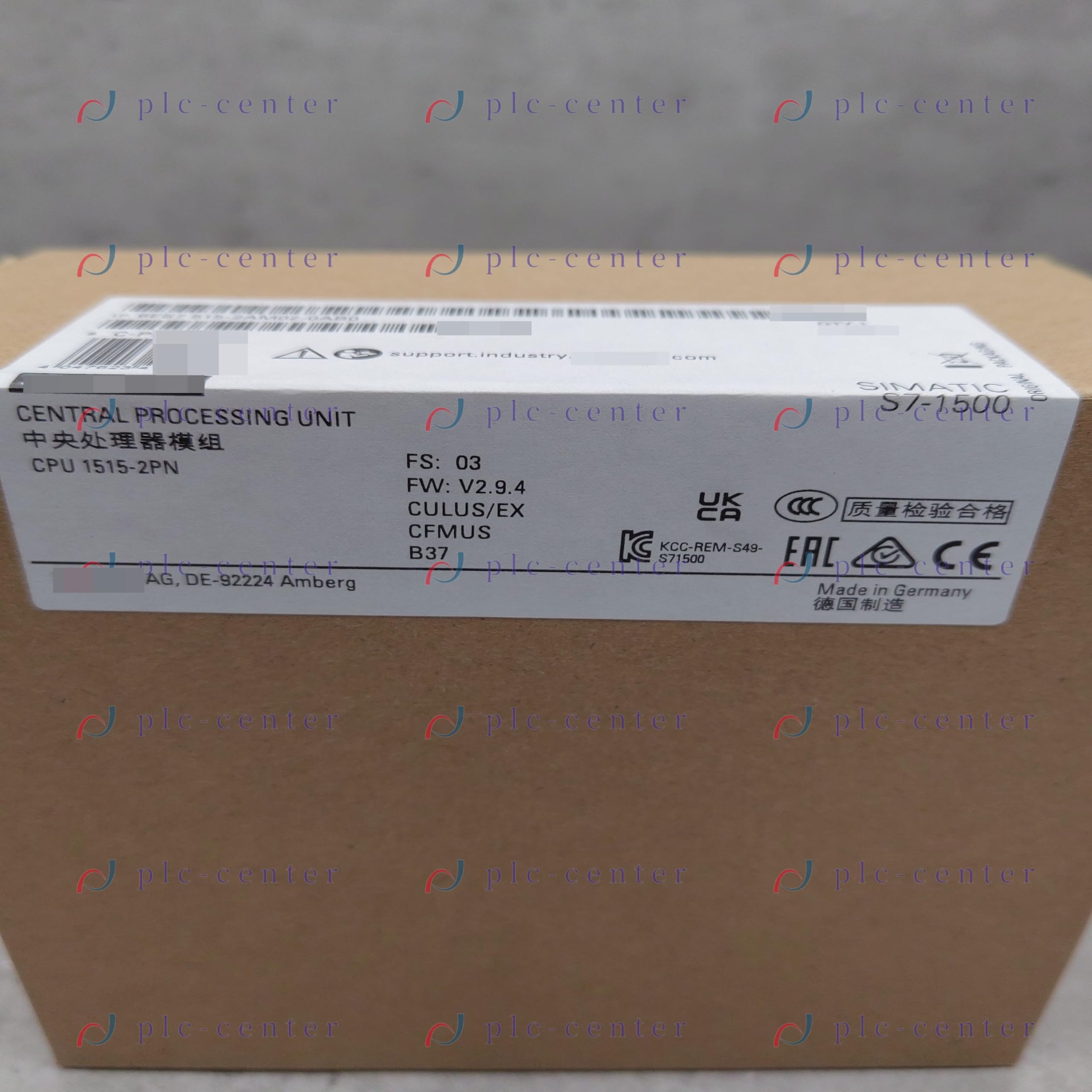 1PC 6ES7515-2AM02-0AB0 6ES7 515-2AM02-0AB0 New in Box