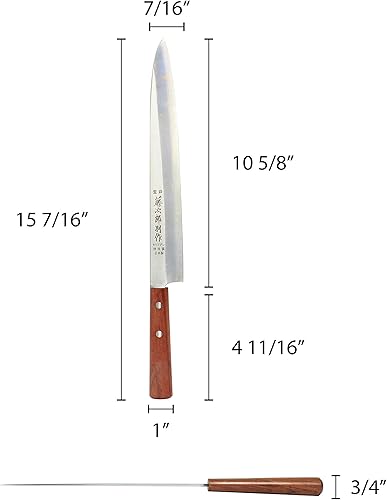 Miniatura 2 de Thunder Group Cuchillo Sashimi de 10.6 in, 10-34 x 15-12 pulgadas