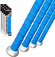 Vista 13 de ALIEN PROS - Cinta de agarre para bate de béisbol (2 agarres/4 agarres), 1.1 mm, precortada y sensación Pro – Reemplazo para agarre de bate