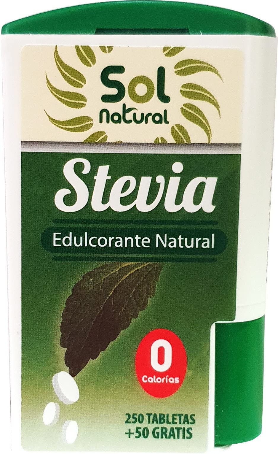 SOLNATURAL STEVIA EN TABLETAS 300 Tab.