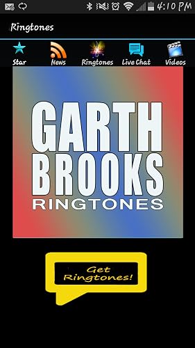 Garth Brooks Ringtones Fan App – vue 2