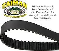 Vista 2 de Correas de transmisión de correa Can Am para Suzuki LT80 QuadSport 2003-2006 Kawasaki KFX80 1987-2006