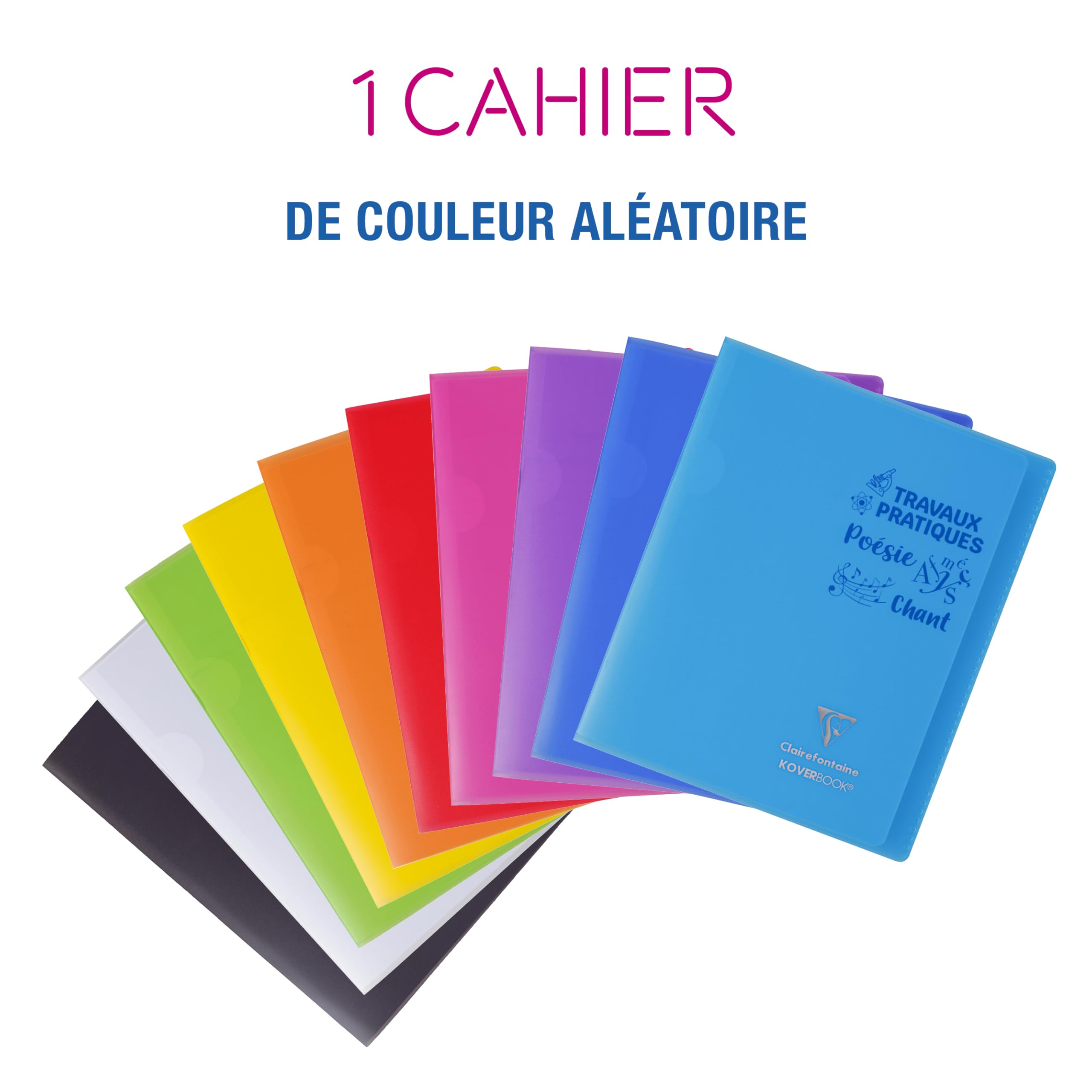 Clairefontaine Koverbook Quaderno Attività Manuali 17x22 cm 64 Pagine 90g 125g
