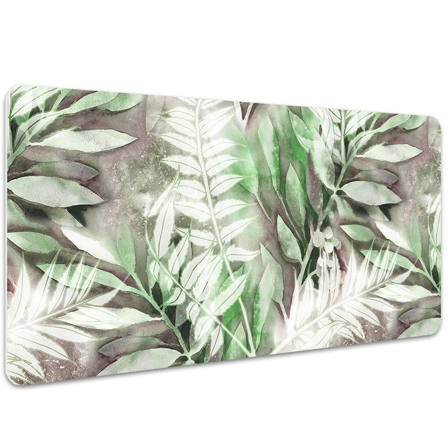 Sottomano per Tastiera 100x50 cm Facile da Pulire Antiscivolo Superficie Protettiva Protezione e Decorazione in Vinile PVC per Ufficio e Casa Impermeabile - Arte d'epoca