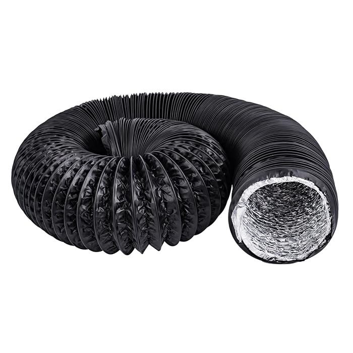 Buy HG POWER 5 Inch Dryer Vent Hose, 16 Feet Long Flexible PVC Hose