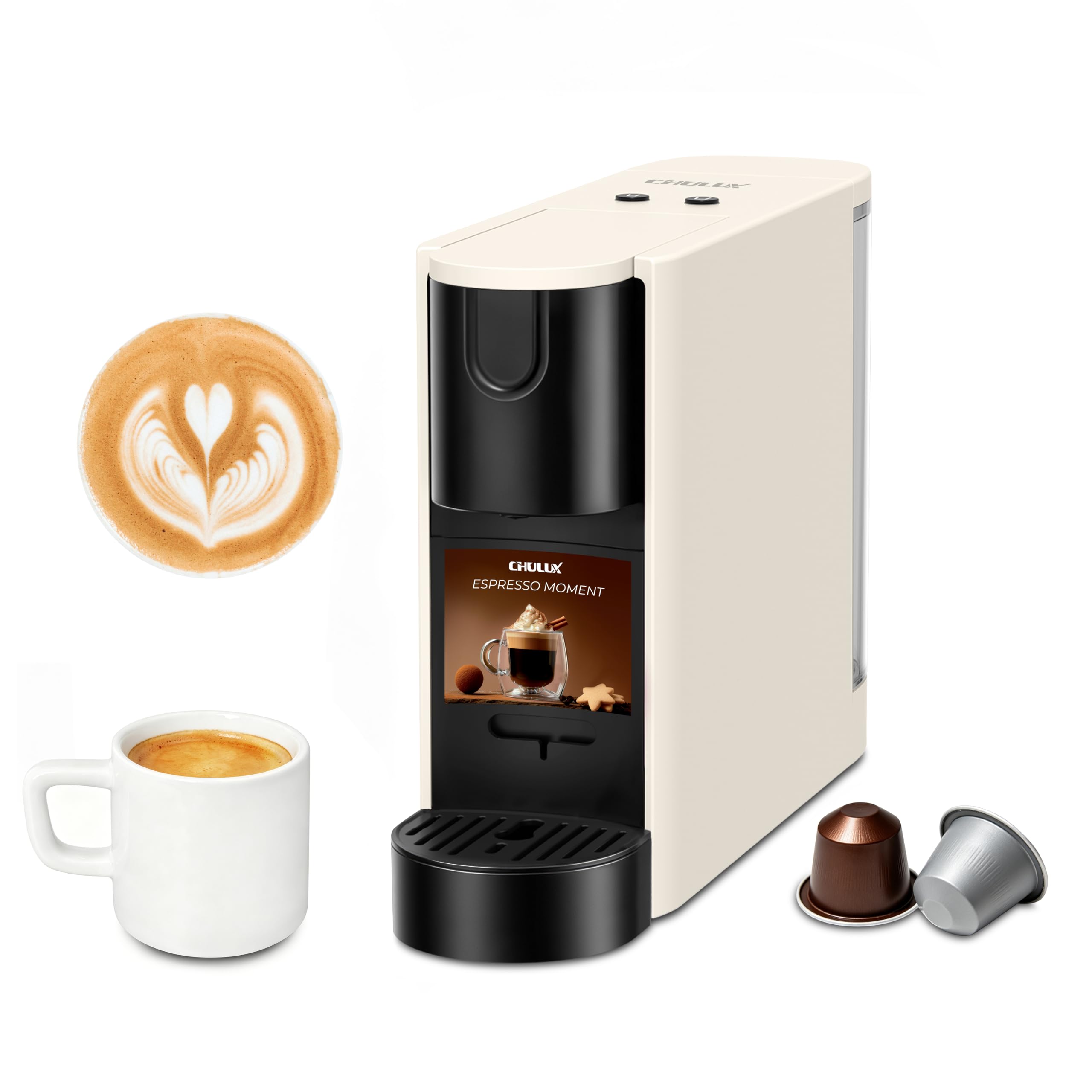 Amazon.com: CHULUX RectoCafé Espresso Coffee Machine for Nespresso