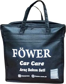 16'lı Oto Bakım Seti Çantalı Full Araba Yıkama Seti Araç Temizlik Seti Premium Quality
