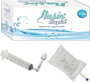 Kit Lavaggio Nasale MELLA KIDS - Siringa Con Olive Nasali Morbide Per Bambini E Adulti, Made In Italy - Foto 5