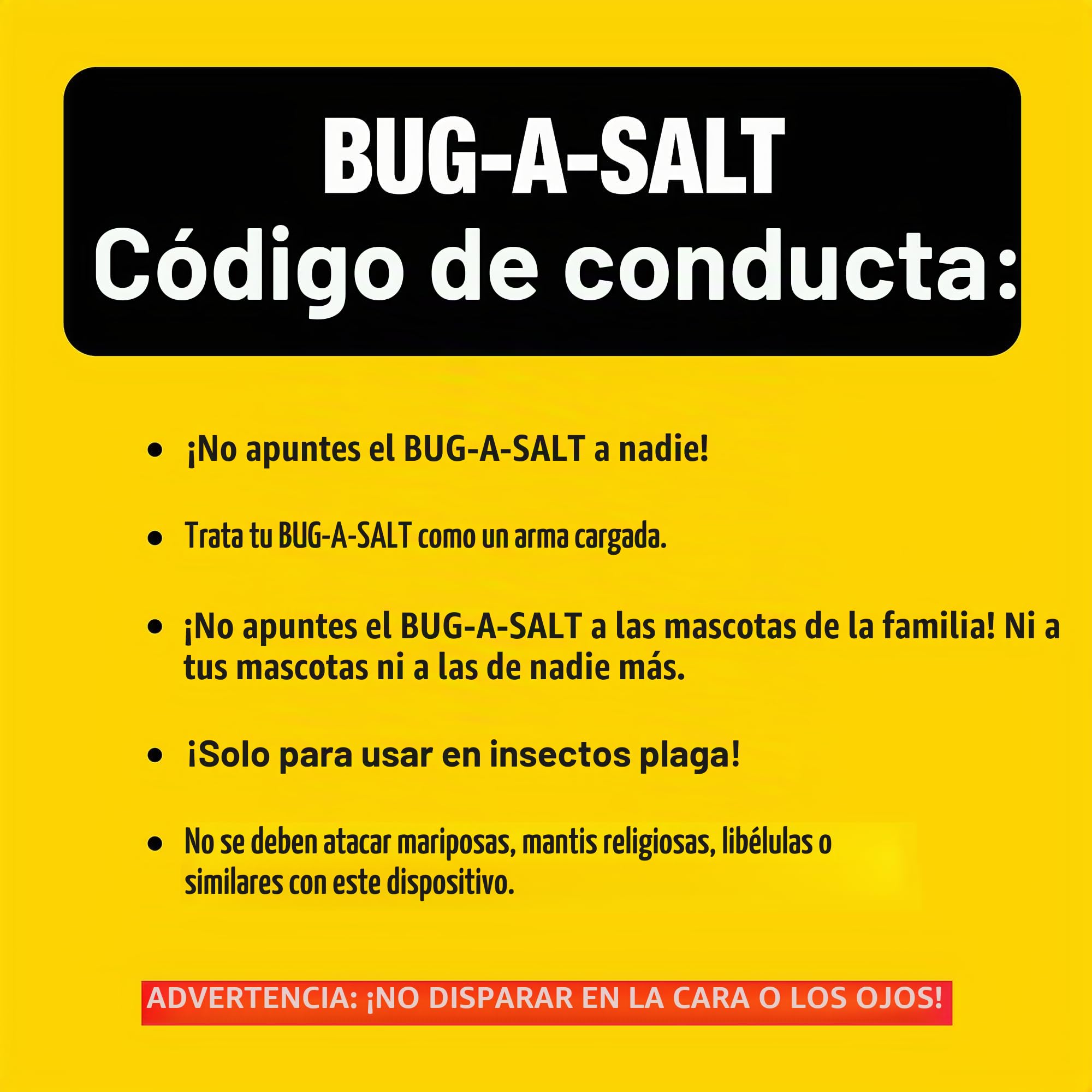 Bug-A-Salt Passion Assassin 3.0, pistón de Resorte
