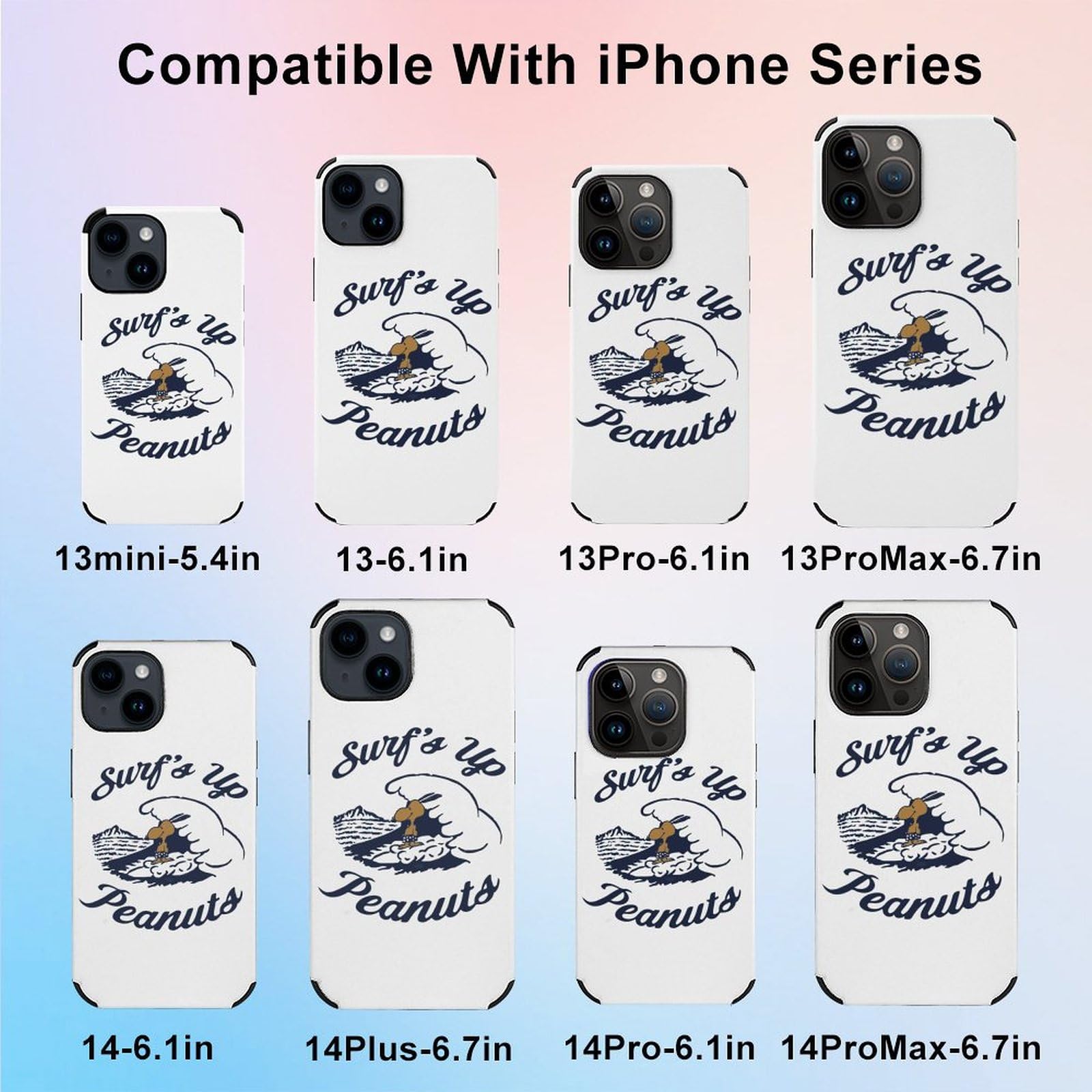 Amazon.co.jp: ピーナッツ スヌーピー ハワイ iPhone 14 ケース レザー