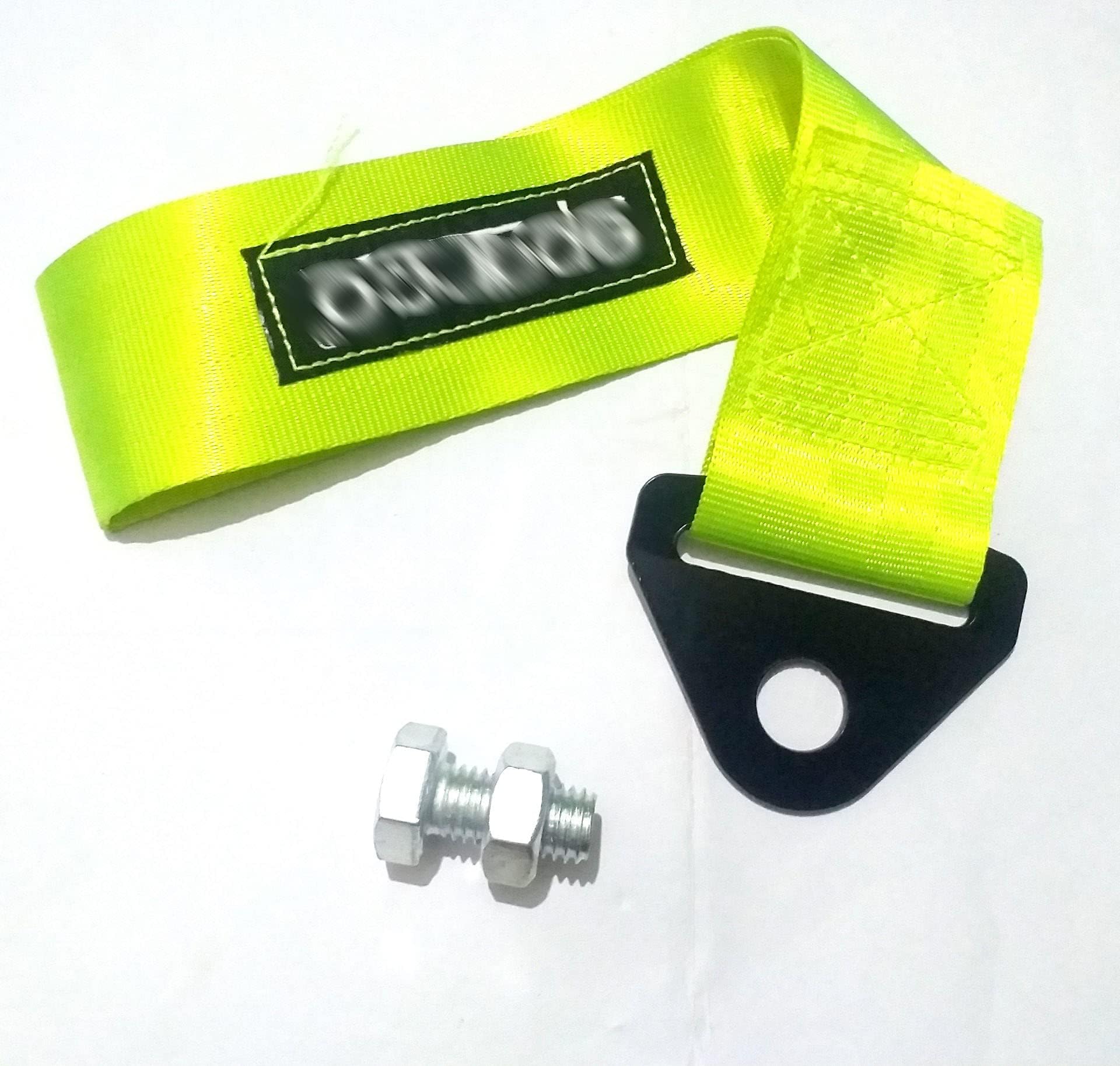 Znee Smart SPARCO/MOMO Tow Belt & Strap || Premium Yellow Universal Front & Rear Tow Strap/Tow Hook Towing Belt (Nylon, 1000 kg Pull Capacity)