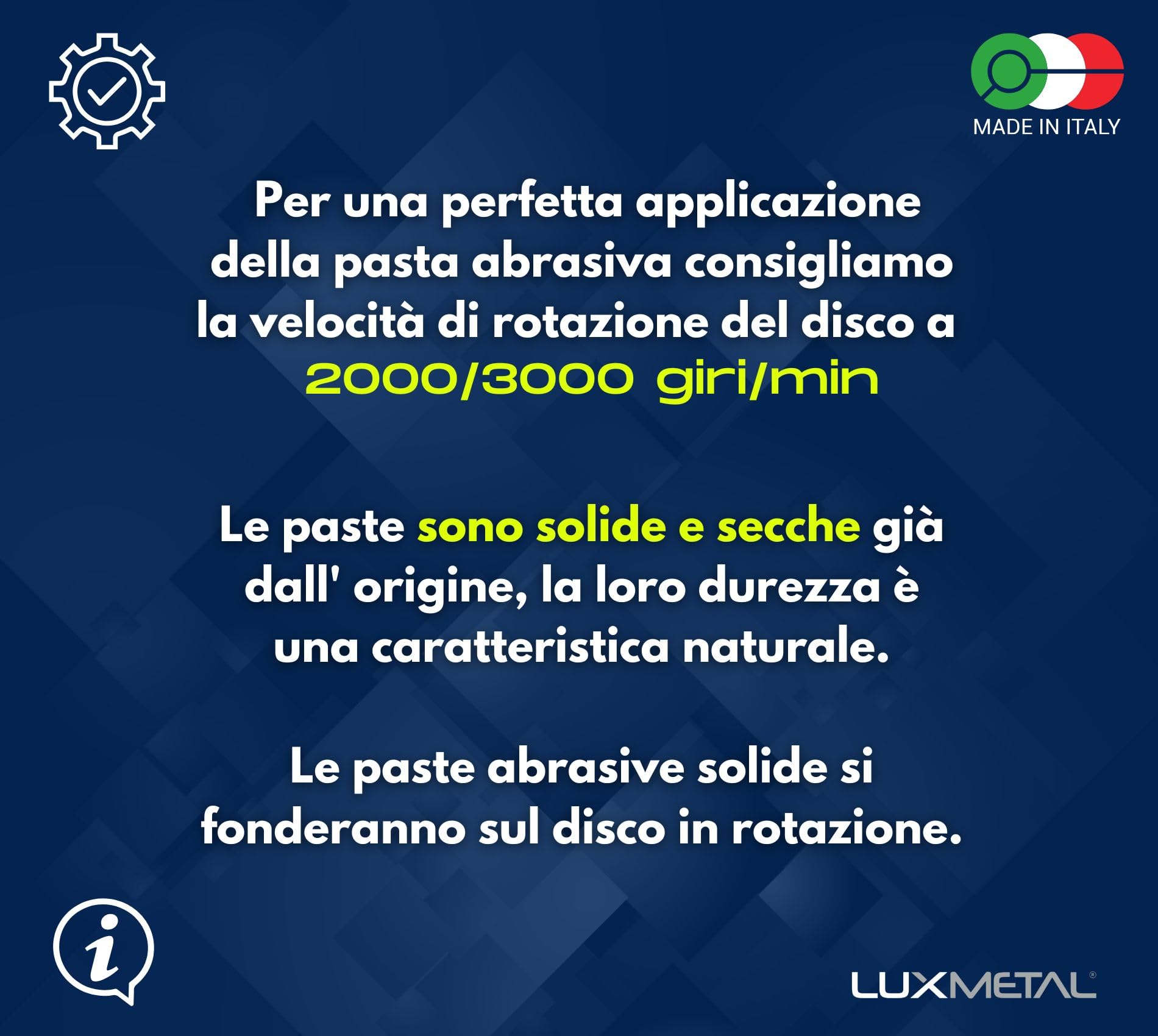 Lux Metal - Pasta Abrasiva PL3 300 gr Ultra Fine per Lucidare Plexiglass Trasparente, Policarbonato e Plastica - Rimuovi Graffi e Rinnova Fari Auto
