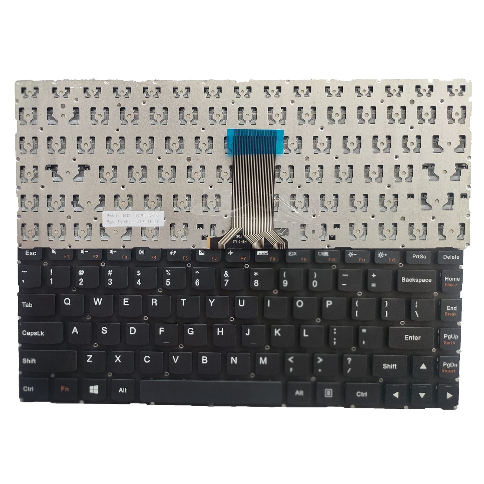 Amazon.com: New for Lenovo S41-35 S41-70 S41-75 U41-70 Keyboard US no Backlit no Frame Black : Electronics