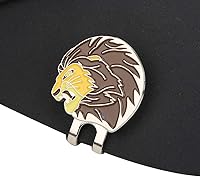 Vista 2 de Vbest Life - Clip magnético para sombrero de pelota de golf, clip para sombrero de golf en forma de león con fabricante de bolas magnéticas