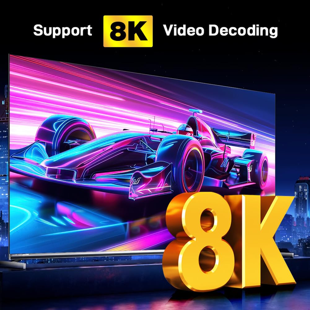 TV Box Android 14, 2025 H96 Max M9S RK3576 con CPU Quad-Core Cortex-A53 A 64 Bit, Supporto WIFI6 4K/8K HD, BT5.0, 2.4G/5G Dual WiFi, Ethernet 100 M,8gb+128gb