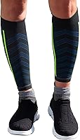 Vista 12 de Zensah mangas de compresión para piernas ultraligeras, para pantorrilla, para hombres y mujeres, alivia el dolor debido a la inflamación de los Gris