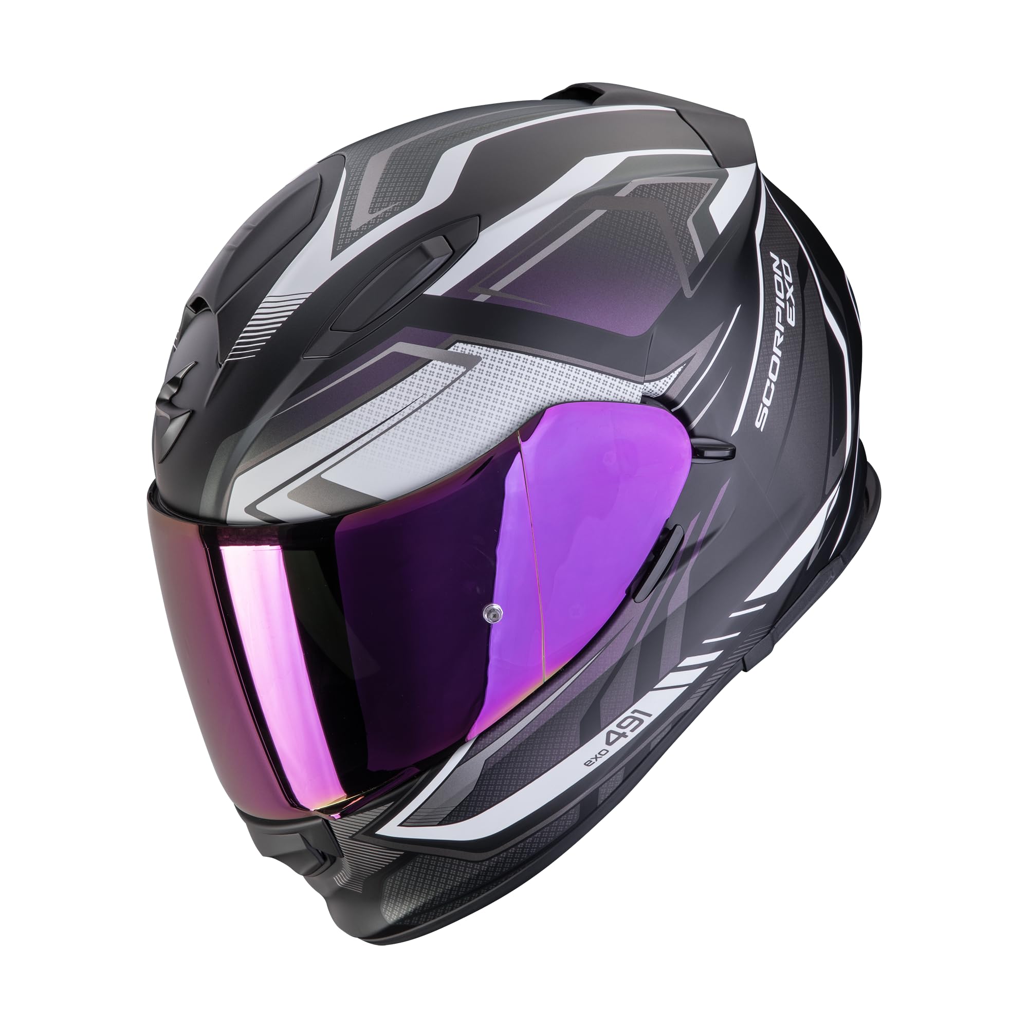 SCORPION EXO-491 ZUMO Nero opaco-Cangiante M