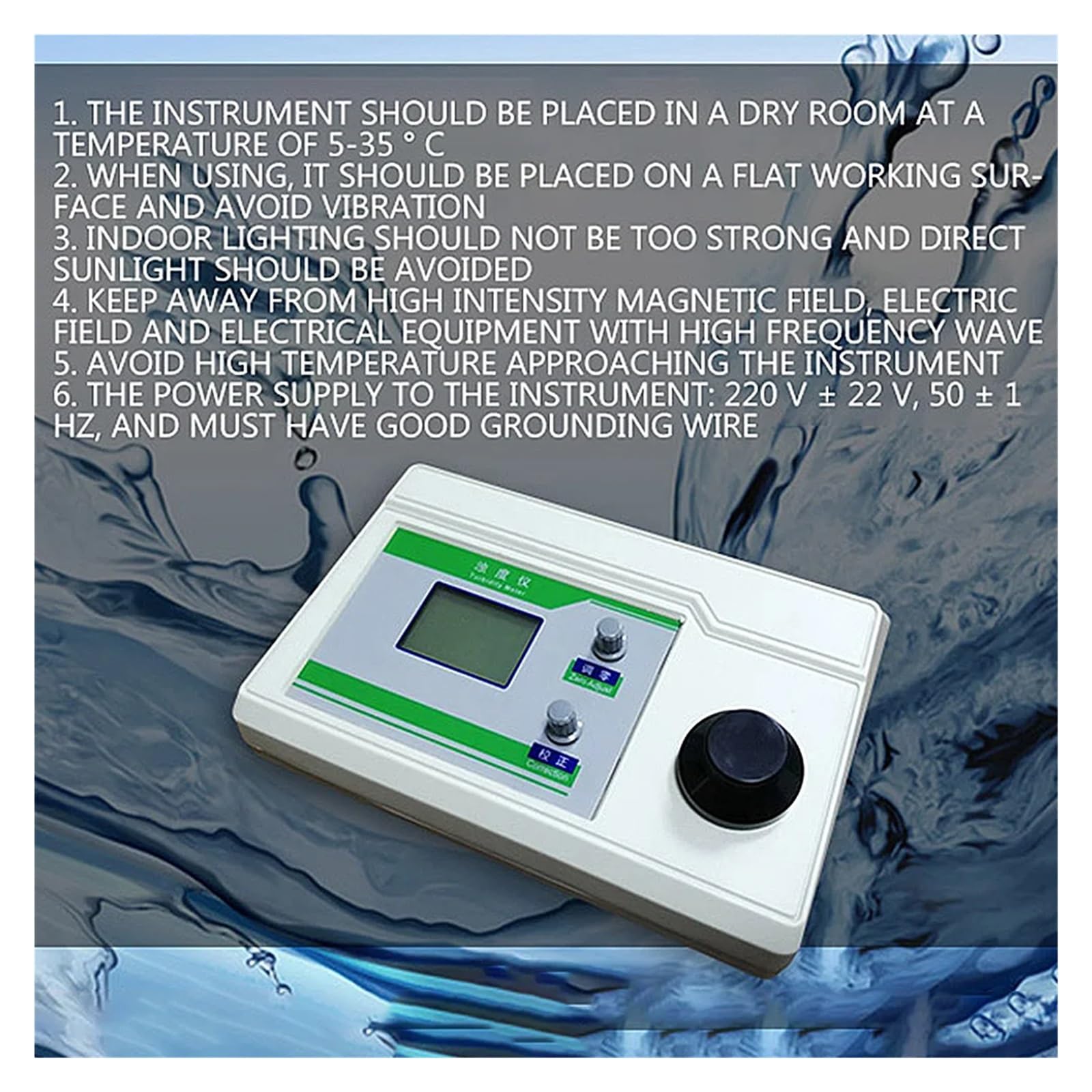 Trübungsmessgerät, Desktop-Trübungsmessrät Hersteller von reinem Wasser Turbidimeter Desktop-Trübungsdetektor,Professionell(WGZ-1A)