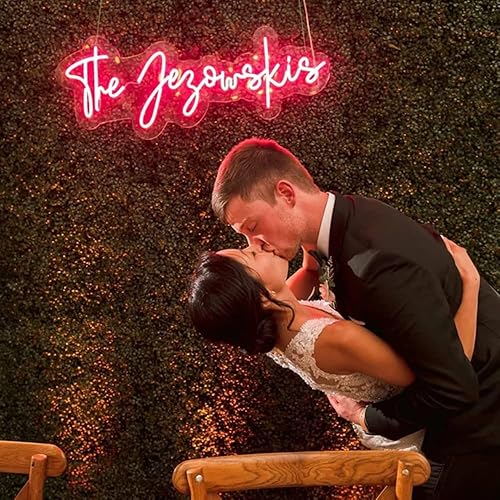 Miniatura 3 de Letreros de neón personalizados para decoración de pared, letreros de neón LED personalizados para dormitorio, regalo de cumpleaños, fiesta, boda,