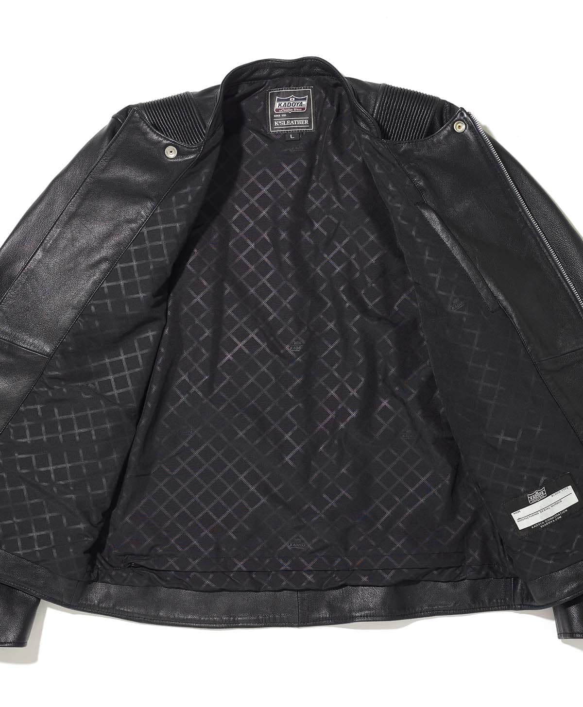 K'S LEATHER ブラックレザージャケット LL Amazon | [カドヤ] K'S LEATHER (ケーズレザー) バイク用 レザー