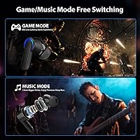 Vista 6 de Auriculares inalámbricos para iPhone 17 Air 16 15 Pro Max 14 Plus 13, auriculares Bluetooth 5.3 con cancelación de ruido con micrófono y graves