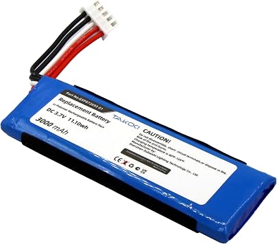 Replacement Battery for JBL Flip 4,4 Special Edition,GSP872693 01 3000mAh