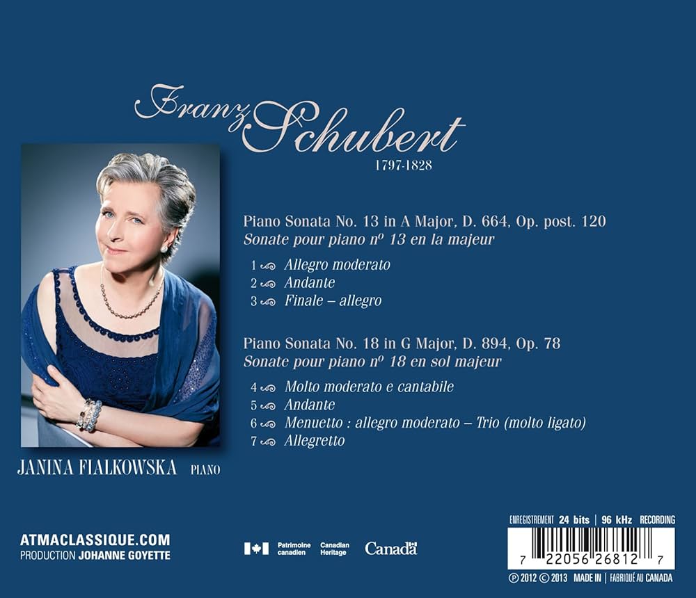 Amazon.co.jp: シューベルト : ピアノ・ソナタ 第13番&第18番