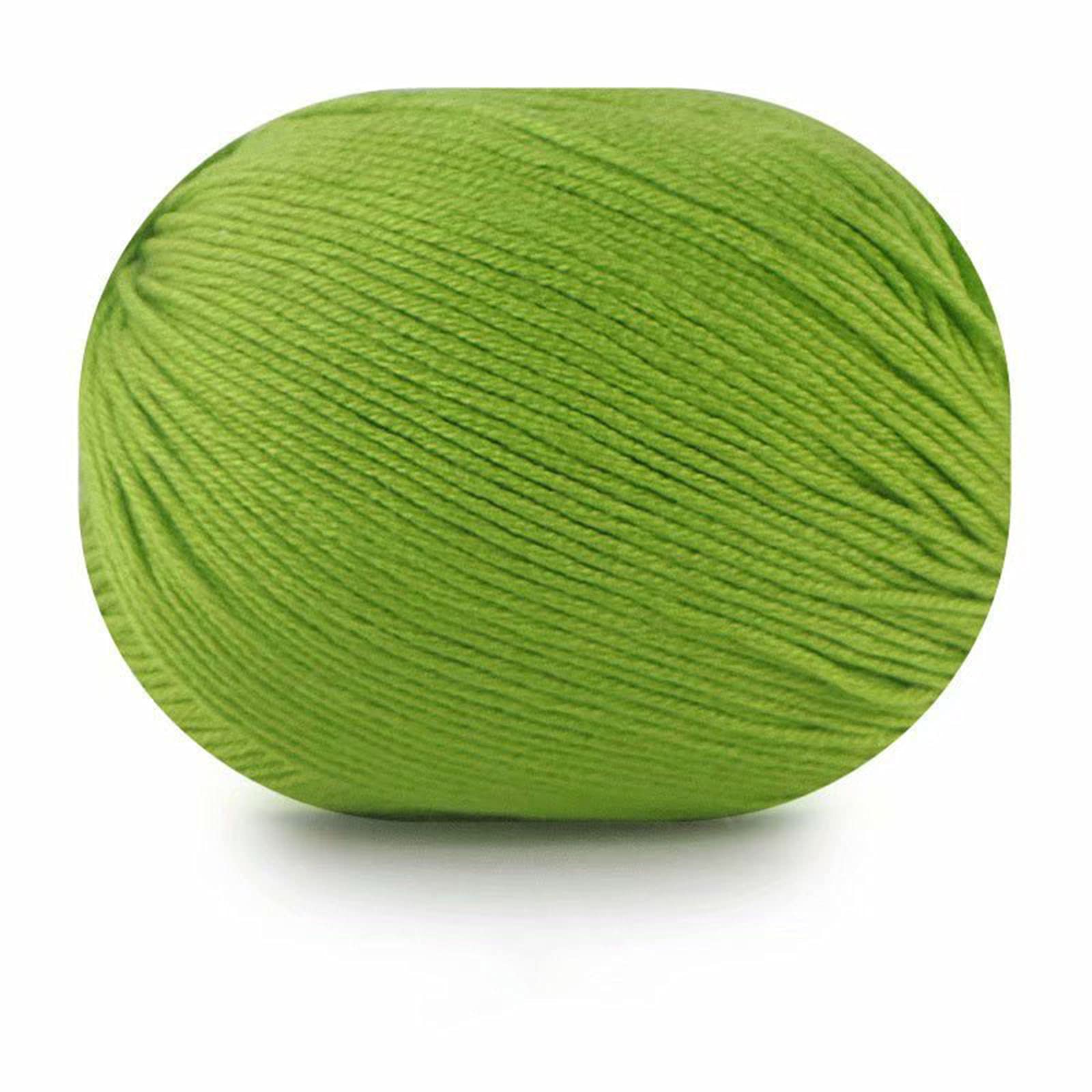 Zoomlie Color 36 Milk Cotton Yarn For Crochet 10 * 50G Smooth Super Soft Comfortable Double Knitting Baby Wool For Baby Scarf Hat Clothing Any Handcrafts Crocheting (8 Balls,)