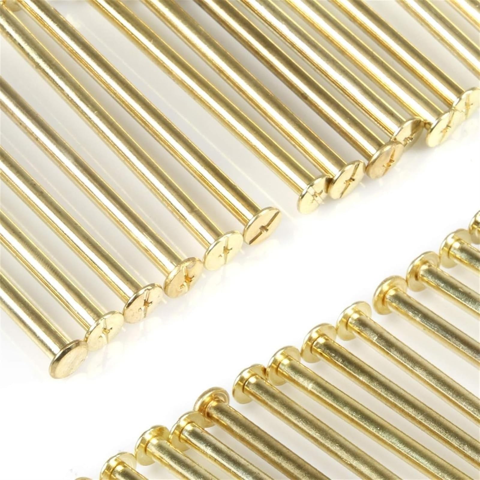 Rivetti di fissaggio Nutsert, viti bulloni, rivetto M5 Vite for rivetto Vite for rilegatura for graffette placcata in rame Rivetto for chiodi Rivetto maschio e femmina in metallo in acciaio 5 mm-125 m