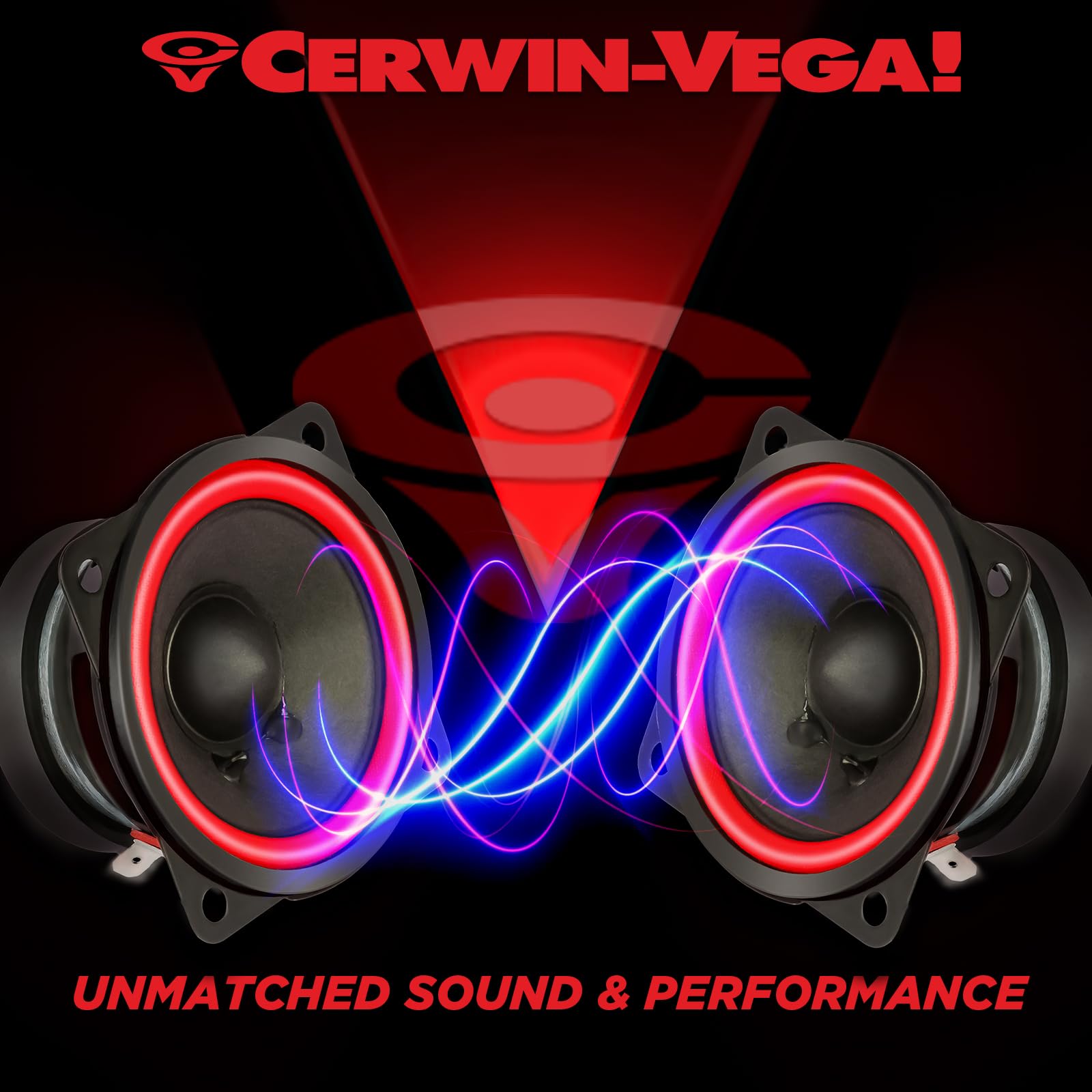 Amazon.co.jp: CERWIN-VEGA! V25 2.5インチ VEGA 60ワット 4オーム