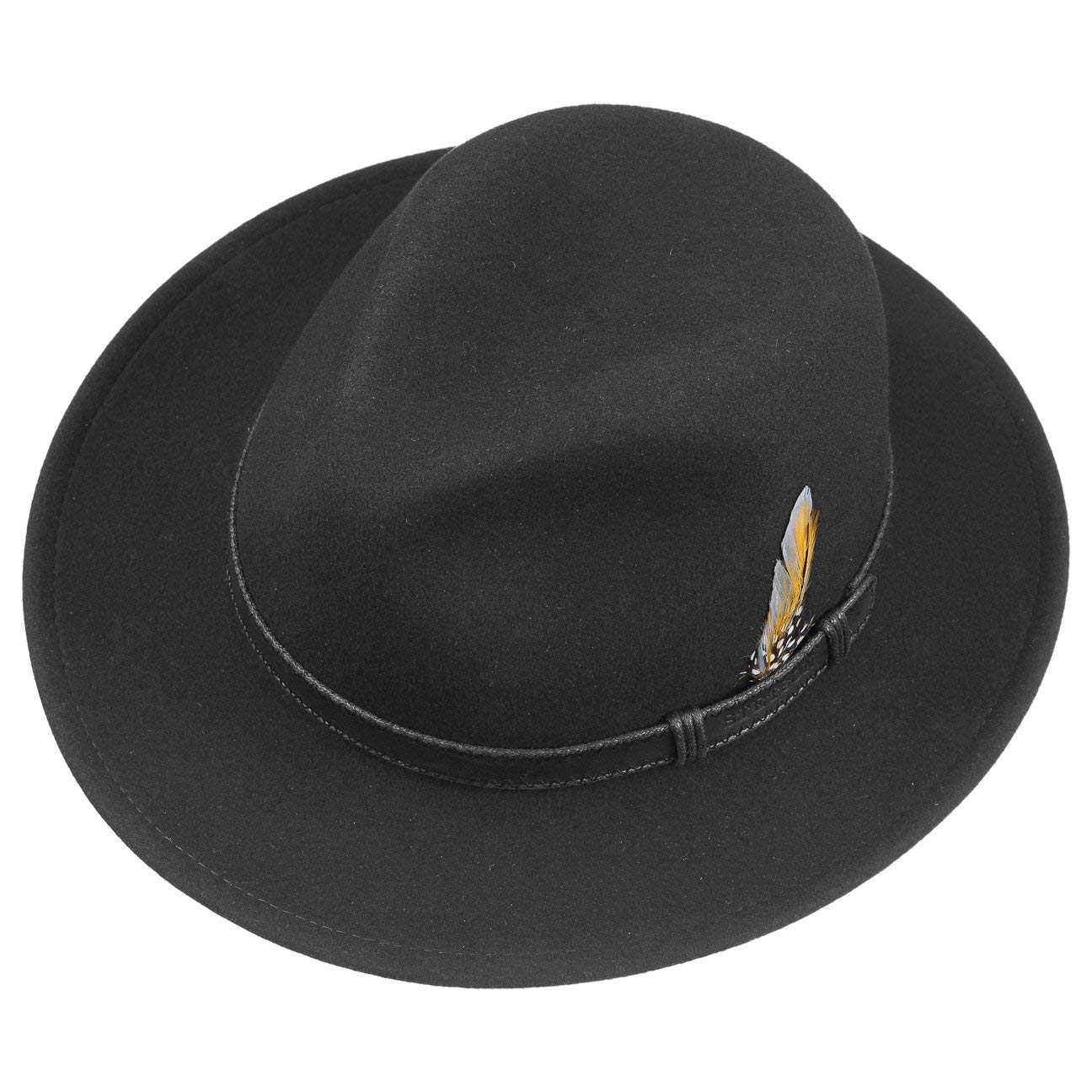Stetson Rutherford VitaFelt Filzhut Herren Made in USA Wasserabweisend Traveller Packable Garniturband aus Leder Jagdhut Sommer Winter