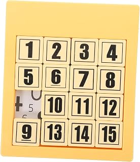 DOITOOL Deslizante De Números para Niño Niña Juguete Educativo De Cognición Numérica Ayuda Temprana para Aprendizaje y Matemáticas Color Amarillo Básico Sin Imán Entrenamiento De Pensamien