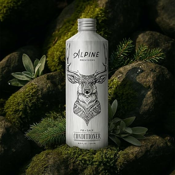Alpine Provisions Natural Organic Conditioner Men & Women, Fir & Sage