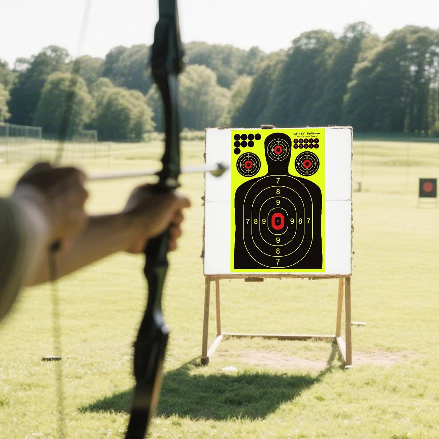 Splatter Shooting Targets Self Adhesive Reactive Target Stickers Roll for BB Gun Pellet Gun Airsoft Rifle Indoor Outdoor Shooting Range Practice