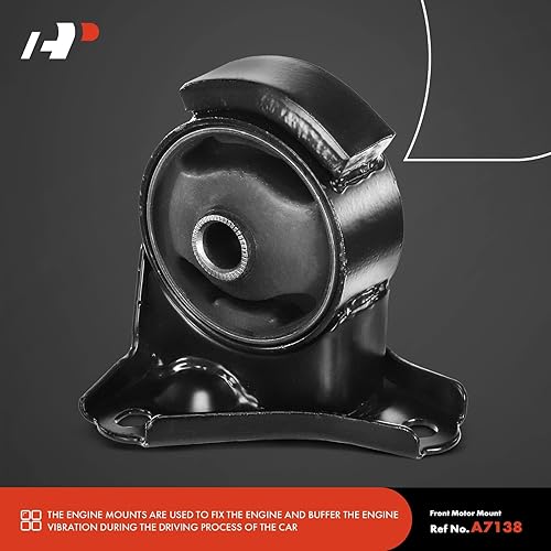 Miniatura 7 de A-Premium Kit de montaje de motor y transmisión compatible con Hyundai Tucson 2005-2009 y Kia Sportage 2005-2010 L4 2.0L, juego de 4 piezas,