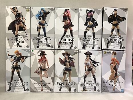 大人気定番商品 ワンピース フィギュア 6体ナミ ペローナ ビビ プリン ハンコック2体 アニメ ゲーム Morrismonument Com