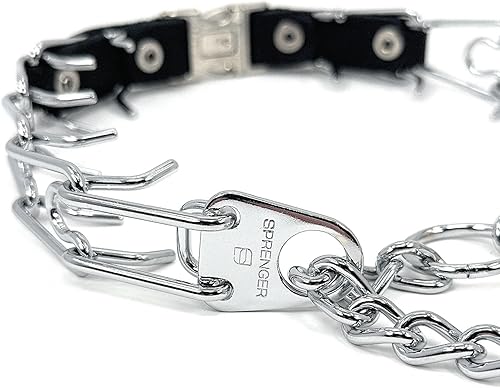 Miniatura 5 de Herm Sprenger - Collar de punta para entrenamiento de perros  Hebilla de liberación rápida y anillo giratorio para un fácil uso  Hecho de acero