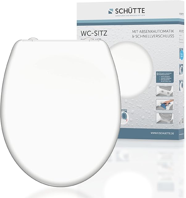 Schütte 82300 Deska Wolnoopadająca, Biały, 374 x 40 x 453 mm