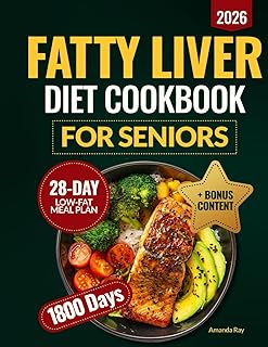 Fatty Liver Diet Cookbook: Your Comprehensive Guide with 1800 Days of Delicious, Easy and Healthy Recipes to Revitalize Liver and Boost Energy. ... (Quick & Easy, Healthy Diet Recipes Books)