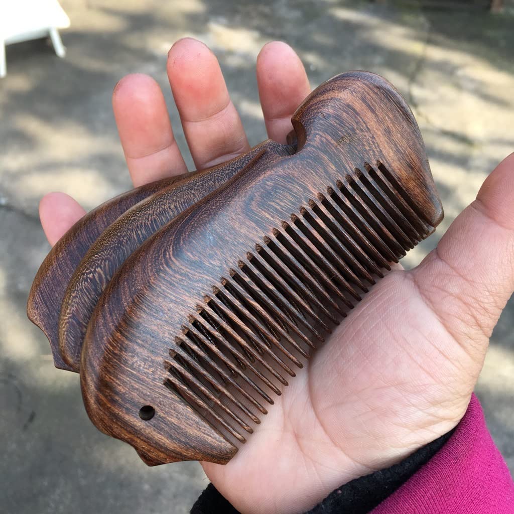 Haarkämme Holzkamm Kreatives Fisch-Styling Kann Die Kopfhaut Familie Männer Und Frauen Sind Geeignet Für Haarstyling Geschenke Haarbürste (A Einheitsgröße)