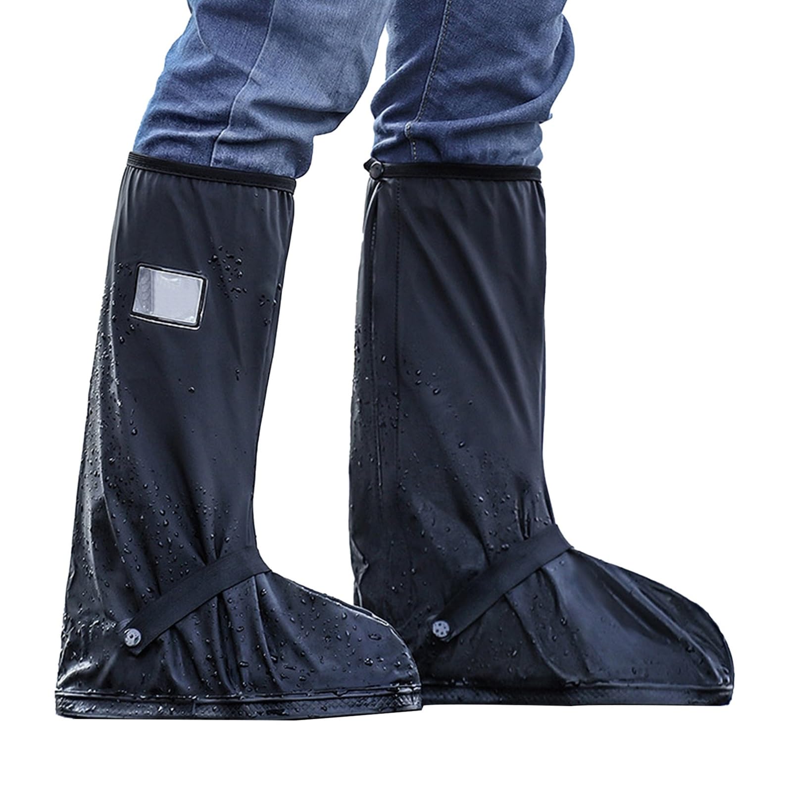 Couvre-chaussures pliables de randonnée et camping pour garder les pieds au sec sous la pluie