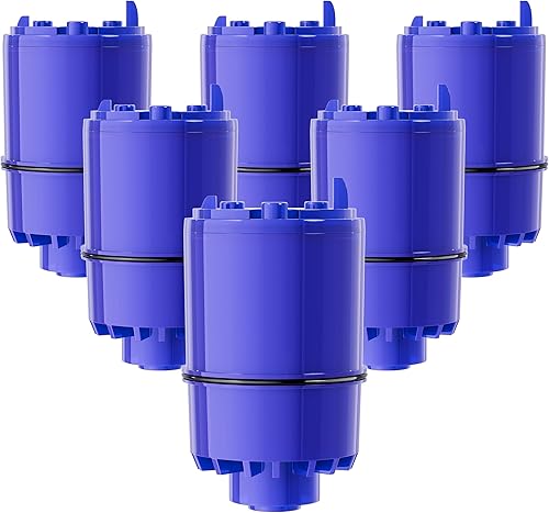 Paquete de 6 filtros de repuesto para montaje de grifo, apto para todos los filtros de agua PUR PLUS Pur, compatible con RF-3375 RF-9999 Pur filtro