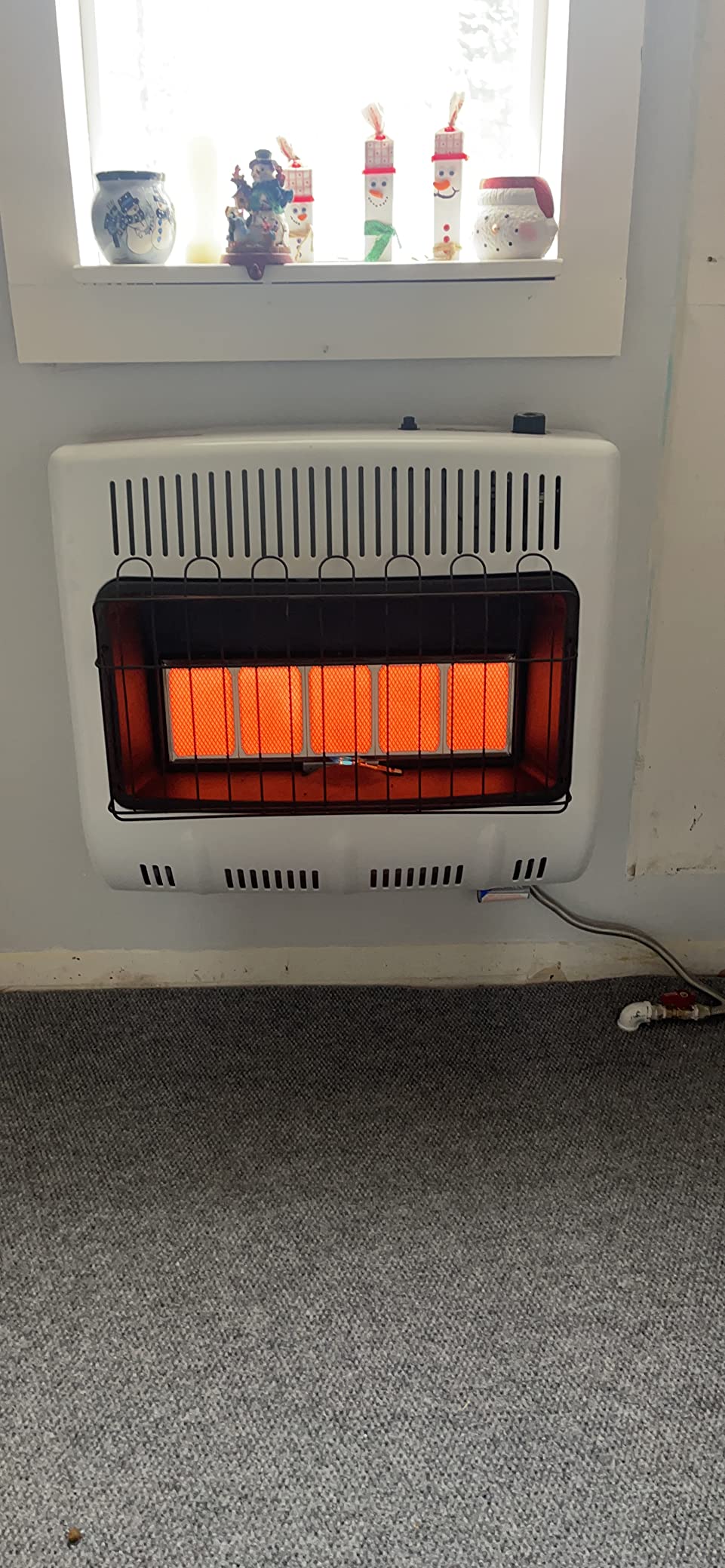 Warm and cozy and so efficient with our propane bill!