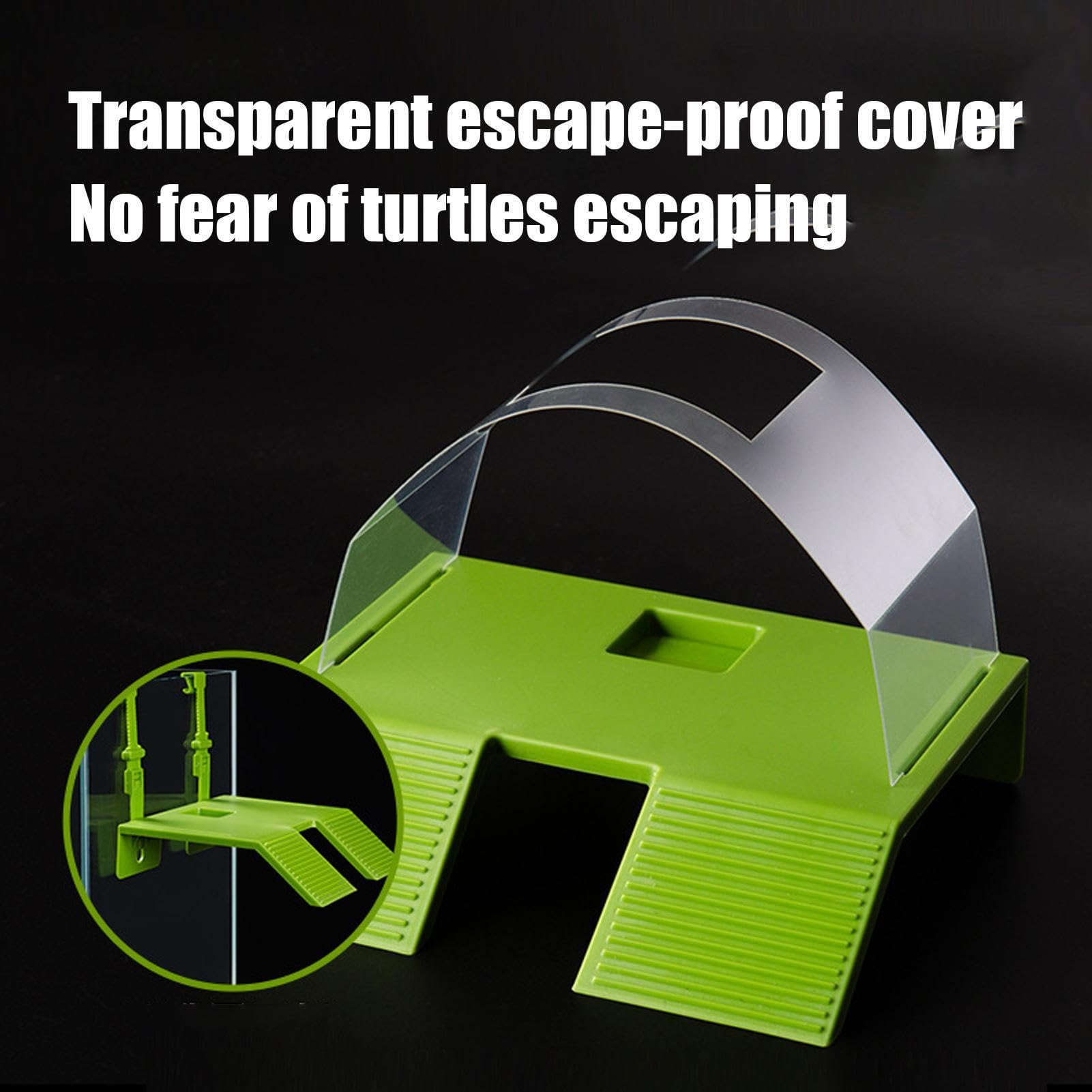 Plataforma de Tortugas - Escalera Doble Descanso Salamandra,Terraza Reposo Tortugas - para Cuidadores Criadores Amantes Animales Tiendas Hogar Oficina Terrario Recinto Sala — view 4