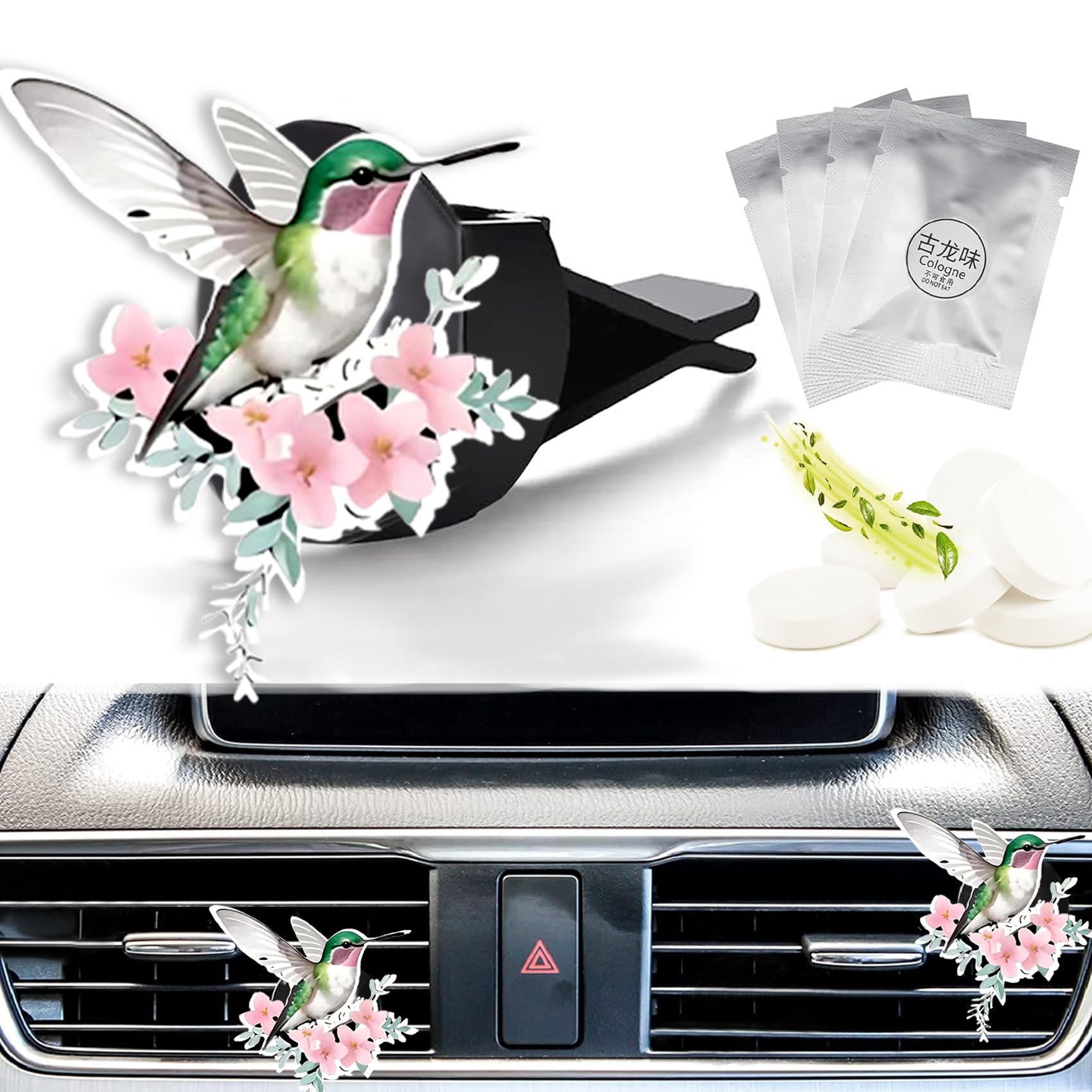Hummingbird Car Vent Air Freshener Clips Scented Air Conditioner Clip