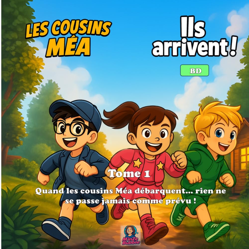 Les Cousins Méa - Ils arrivent !: BD humoristique pour enfants - TOME 1 (BD)