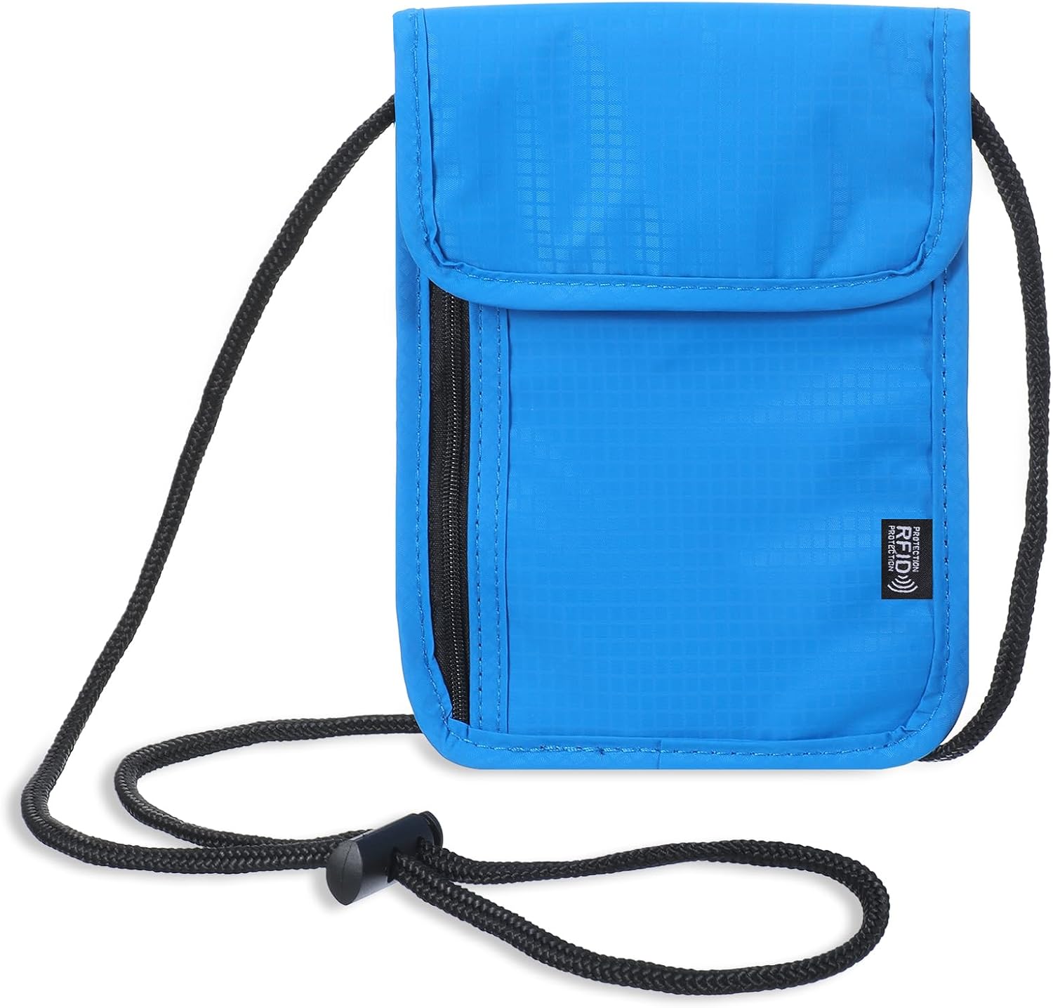 Neck Wallet and Passport Holder,7.87 X 5.51 In Waterproof Passport Holder Neck, Adjustable Shoulder Strap, Portable Passports Pouch, Used to Hold Passports, ID Cards, Cash, Mobile Phones